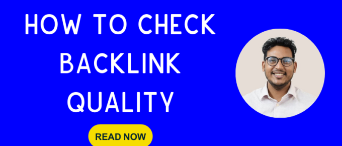 How to check backlink quality