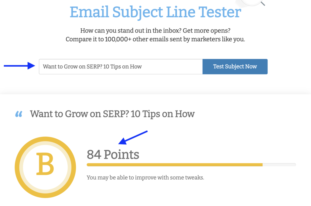 Send Check It - best subject line tester tool free