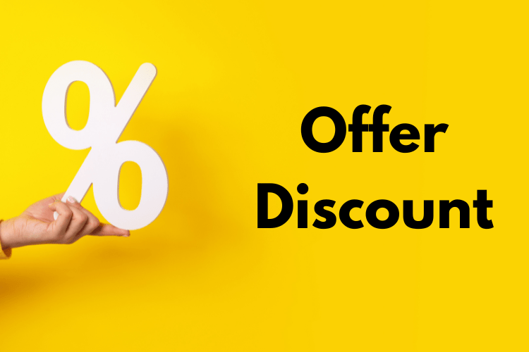 Offer Discounts