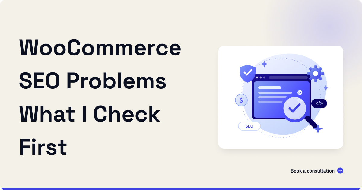 WooCommerce SEO problems and how to fix them